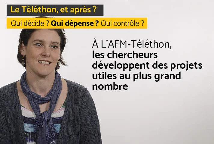 Téléthon et aprés, Christelle Monville