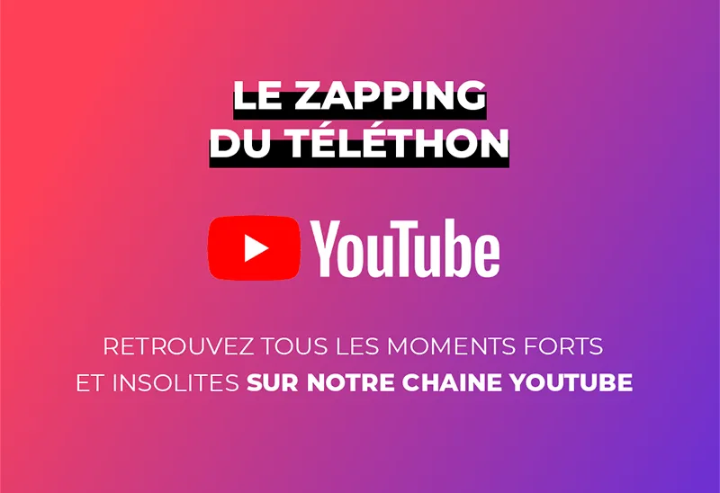 Le zapping du téléthon sur Youtube