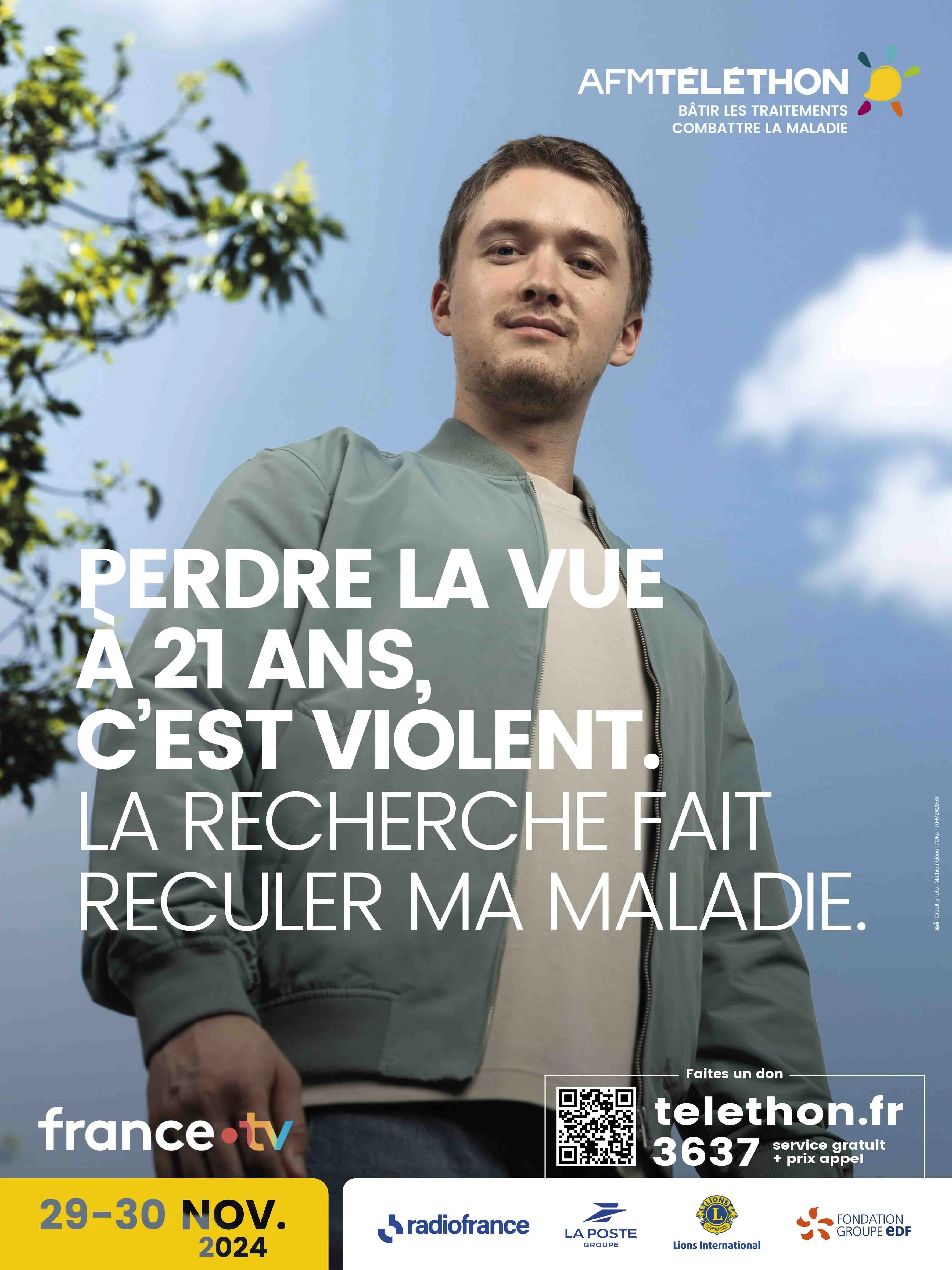 Affiche du Téléthon 2024 - Tim