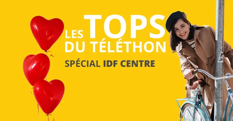 top ile de france et centre téléthon 2022